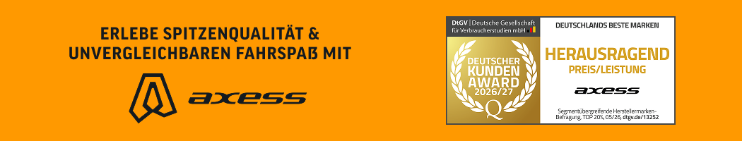 Die Marke Axess hat das Preis-/Leistungssiegel erhalten