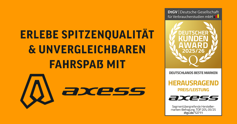 Die Marke Axess hat das Preis-/Leistungssiegel erhalten