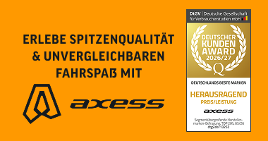 Die Marke Axess hat das Preis-/Leistungssiegel erhalten