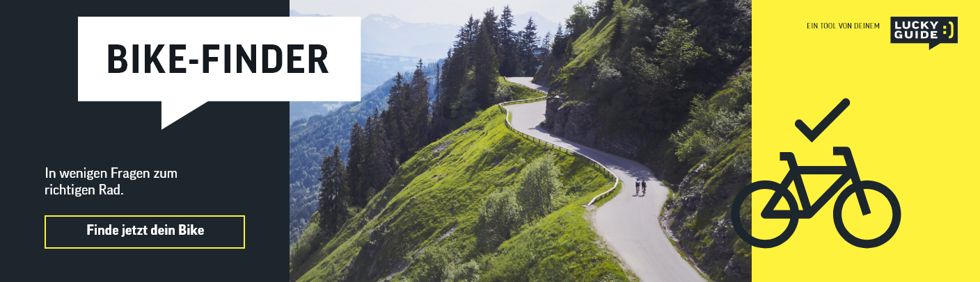 Finde das passende Rad mit dem Bike-Finder von Lucky Bike