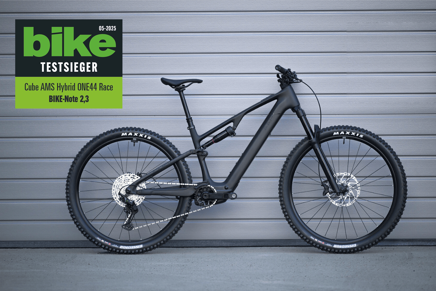 Das Cube AMS Hybrid ONE44 C68X Race mit der Note 2,3 von Bike Testsieger