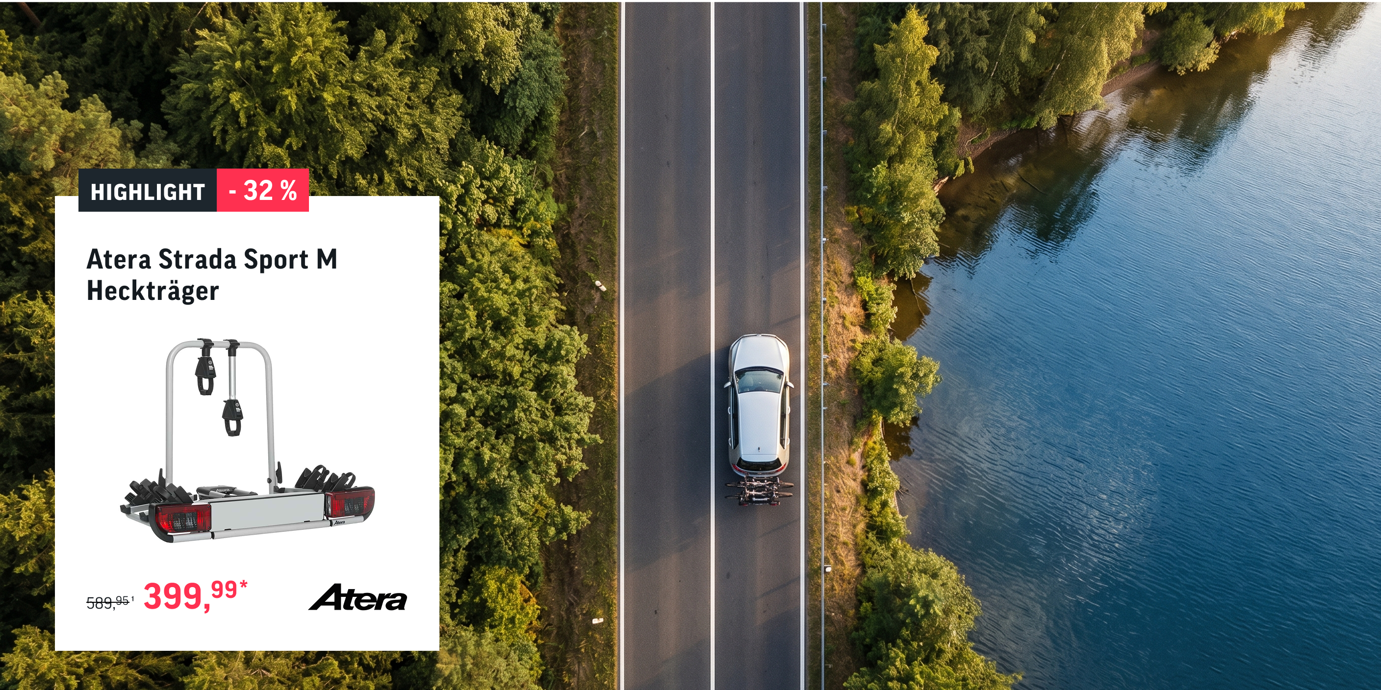 Atera Strada Sport M Heckträger für 399,99€ statt 589,95