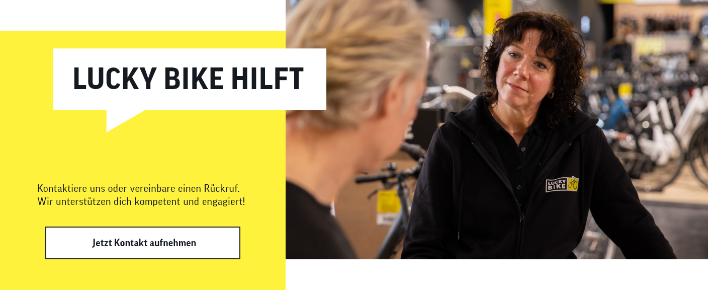 Lucky Bike hilft - Kontaktiere uns oder vereinbare einen Rückruf. Wir unterstützen dich bei der Suche nach dem für dich passenden Leasingpartner. Jetzt Kontakt aufnehmen!