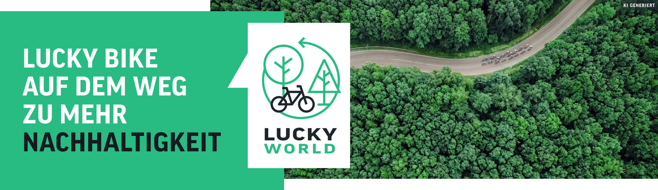 Lucky Bike für eine nachhaltige Zukunft