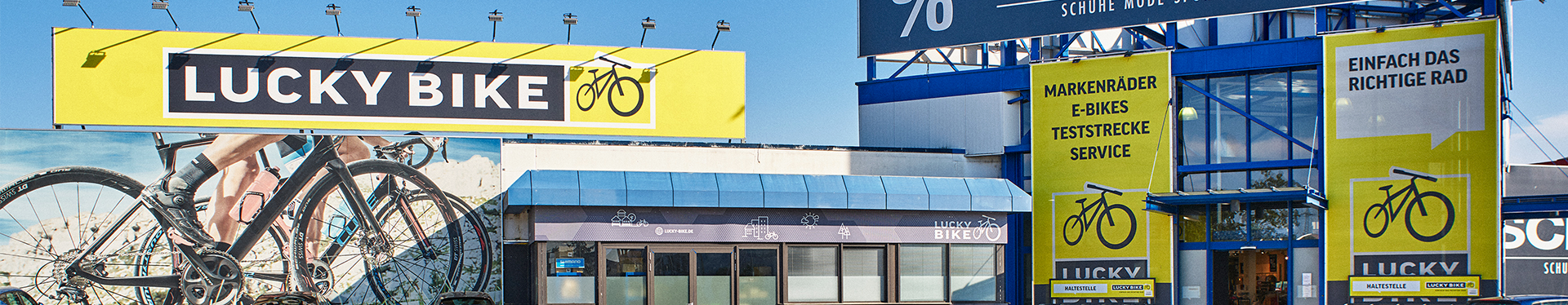 Außenansicht Lucky Bike Landshut