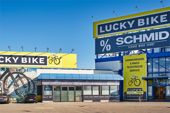 Außenansicht Lucky Bike Landshut