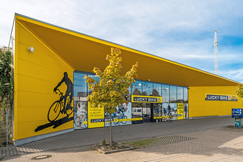 Außenansicht Lucky Bike Münster Nord