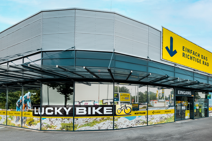 Außenansicht Lucky Bike Münster Süd