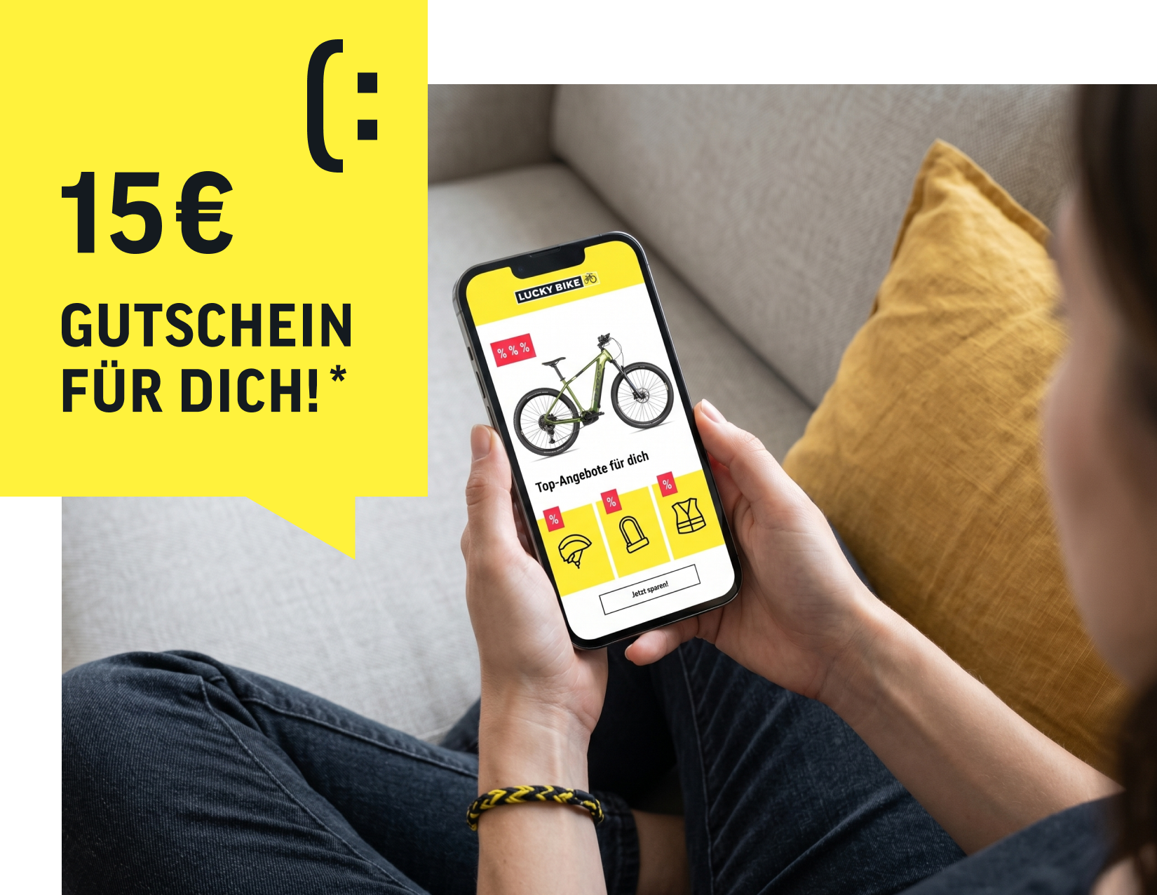 15 Euro Gutschein für dich 