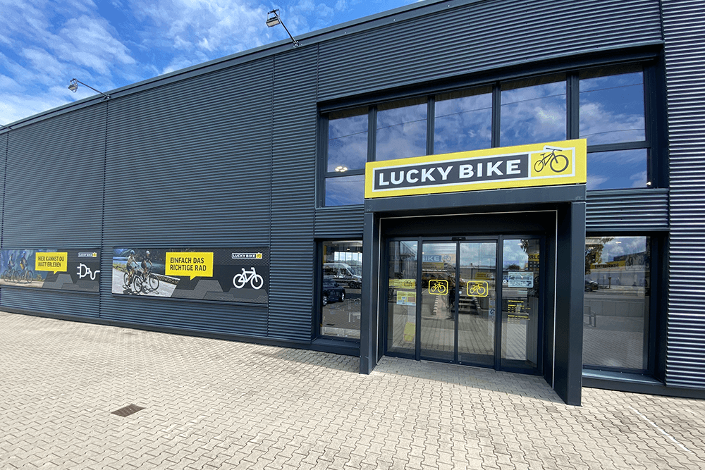 Außenansicht Lucky Bike Remchingen