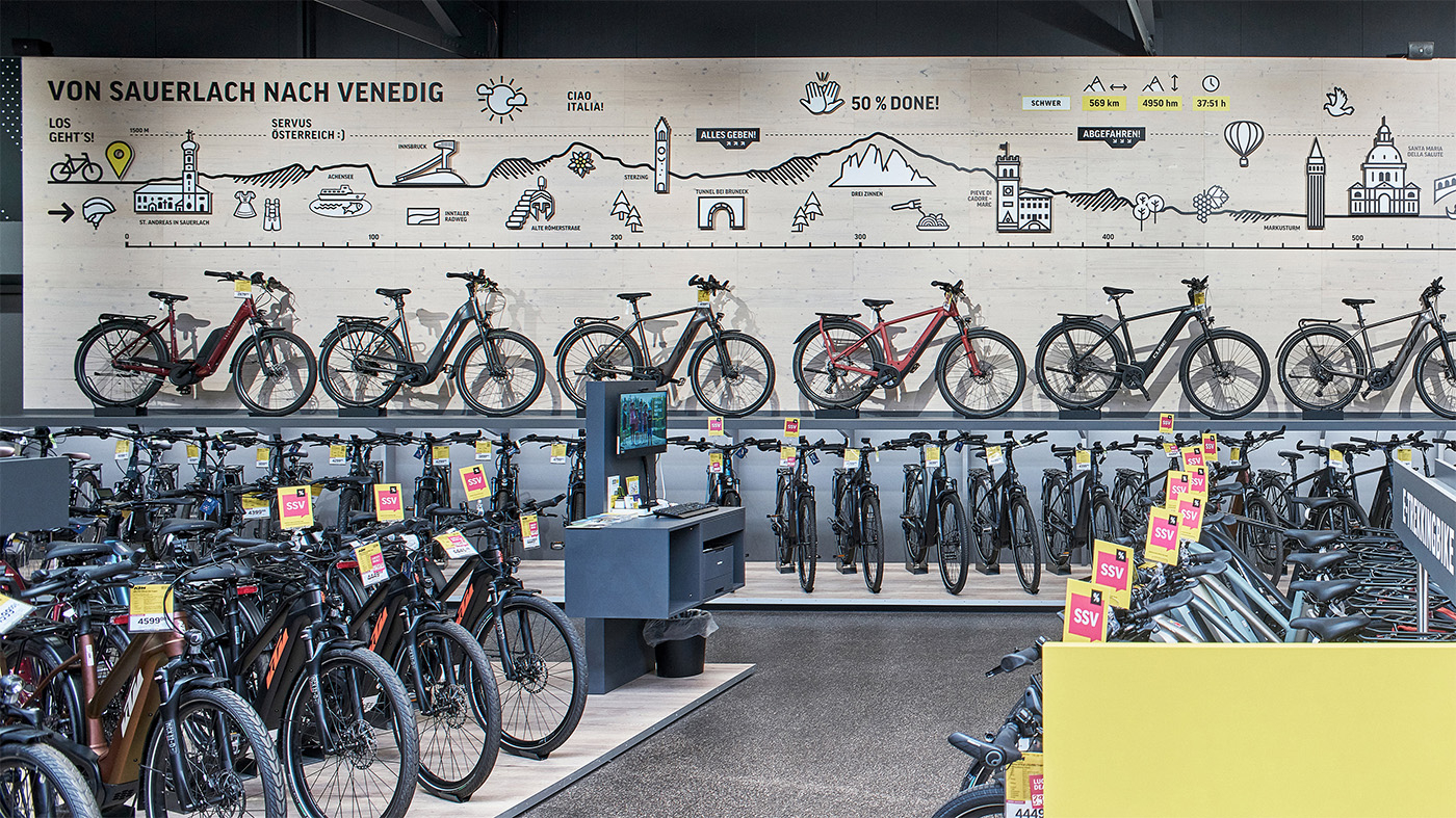 Fahrräder bei Lucky Bike München Süd in Sauerlach