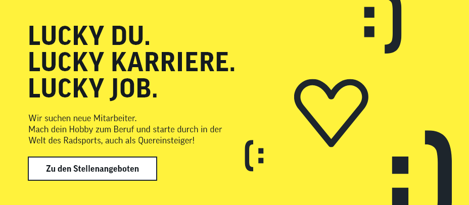 Wir suchen neue Mitarbeiter. Mache dein Hobby zum Beruf und starte durch in der Welt des Radsports, auch als Quereinsteiger!