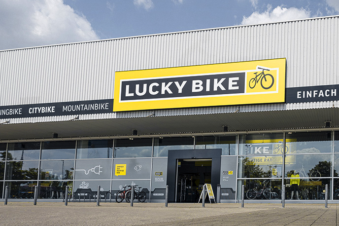 Außenansicht Lucky Bike Ulm