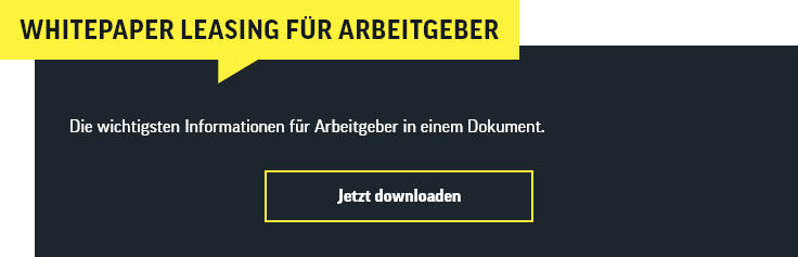 Die wichtigsten Infos zum Leasing in einem Dokument - Jetzt Whitepaper downloaden