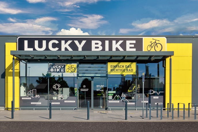 Außenansicht Lucky Bike Würzburg