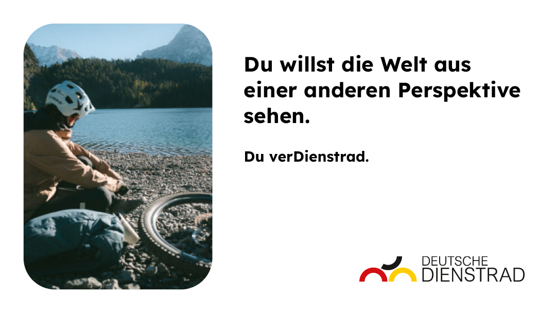 Teaser Du verDienstrad Kampagne