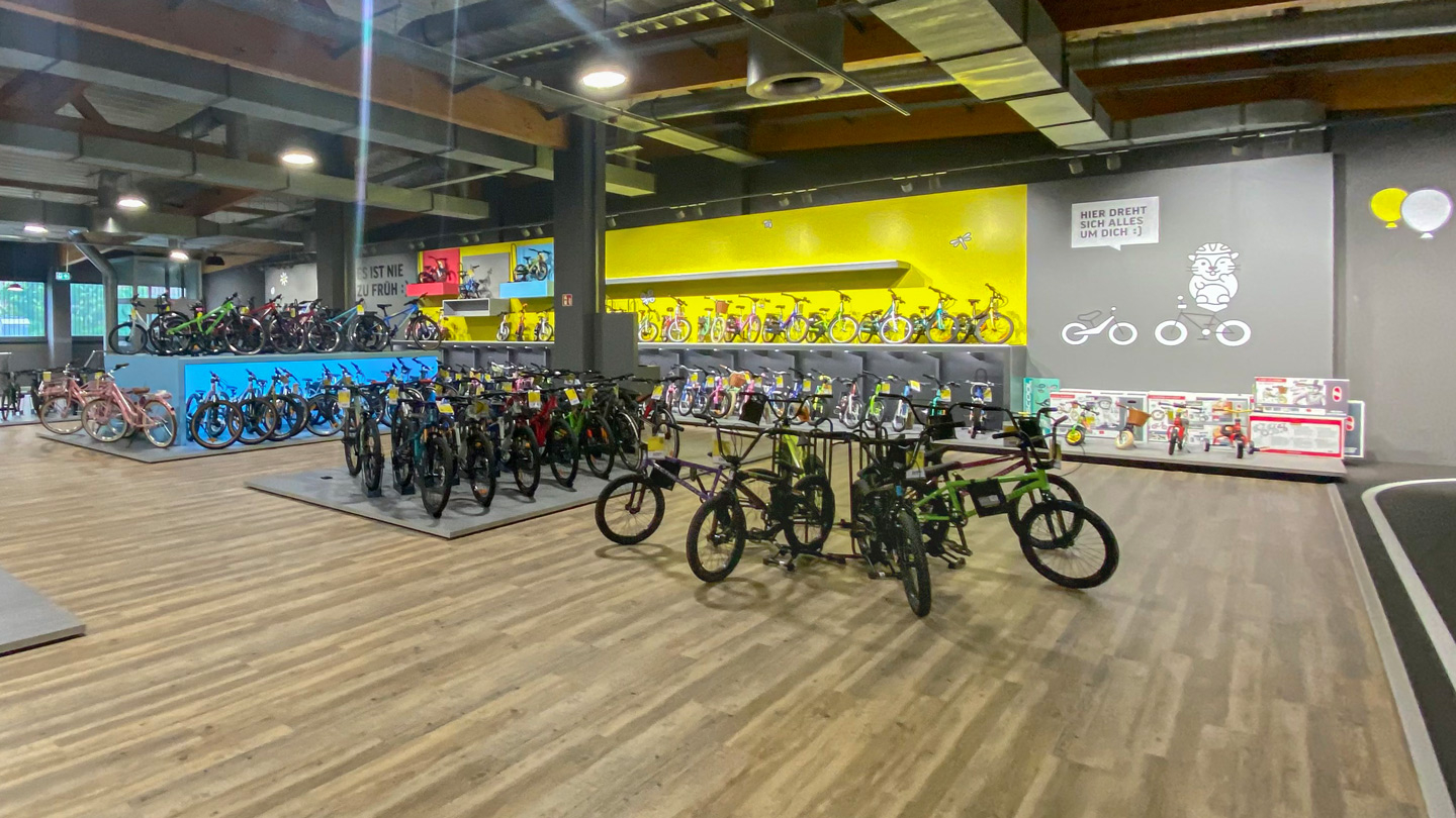Kinder- & Jugendräder in der Lucky Bike Filiale Fulda