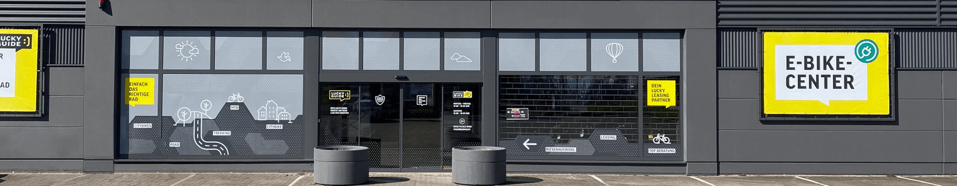 Außenansicht Lucky Bike Filiale Hildesheim