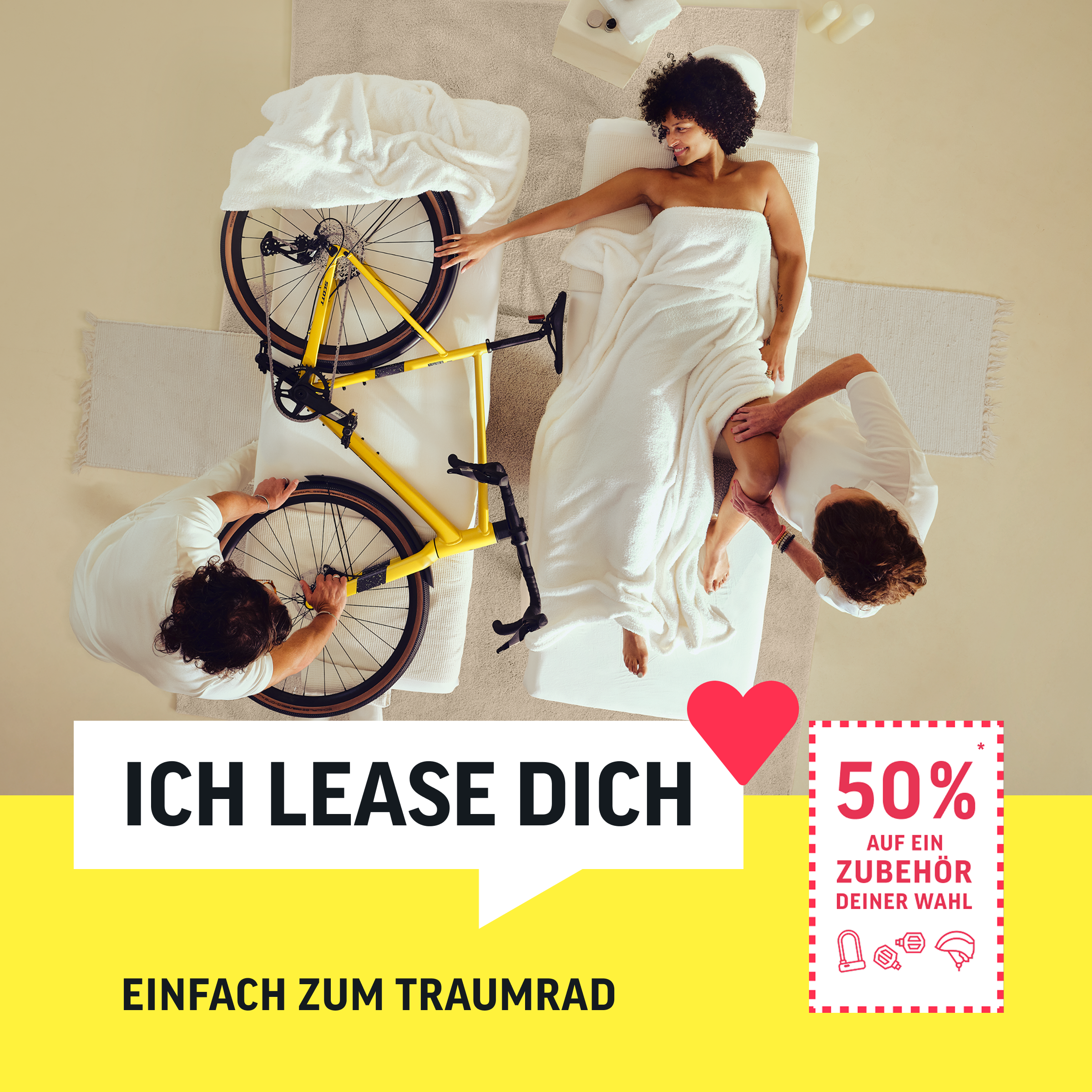 Lucky Bike Leasing Gutschein – 50 % Rabatt auf einen Zubehör-Artikel sichern