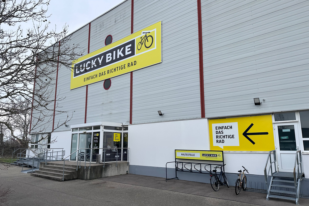 Außenansicht Lucky Bike Karlsruhe