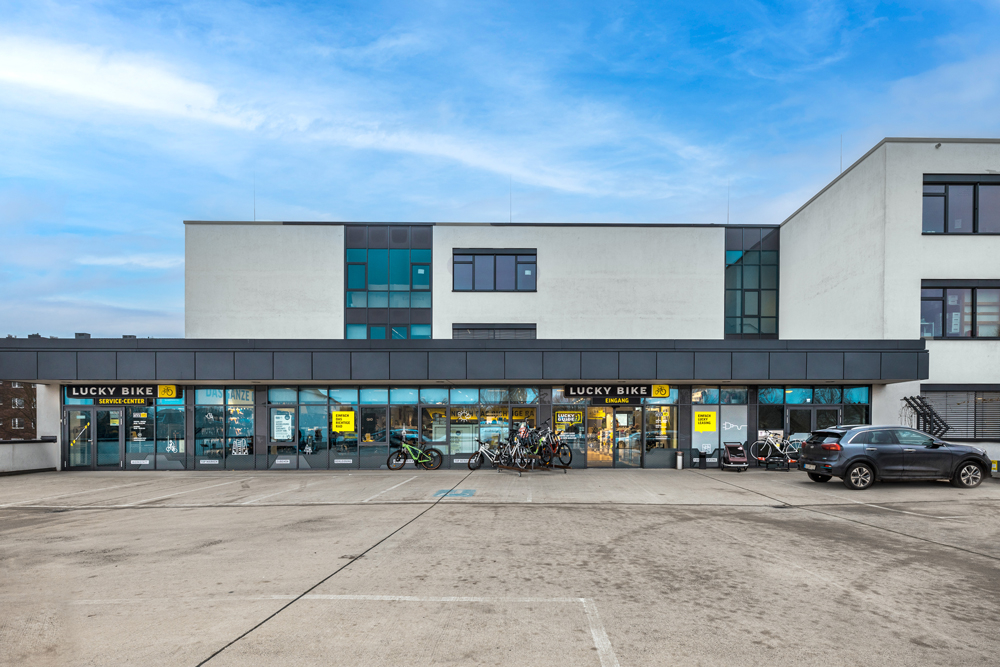 Außenansicht Lucky Bike Düsseldorf Aachener Straße