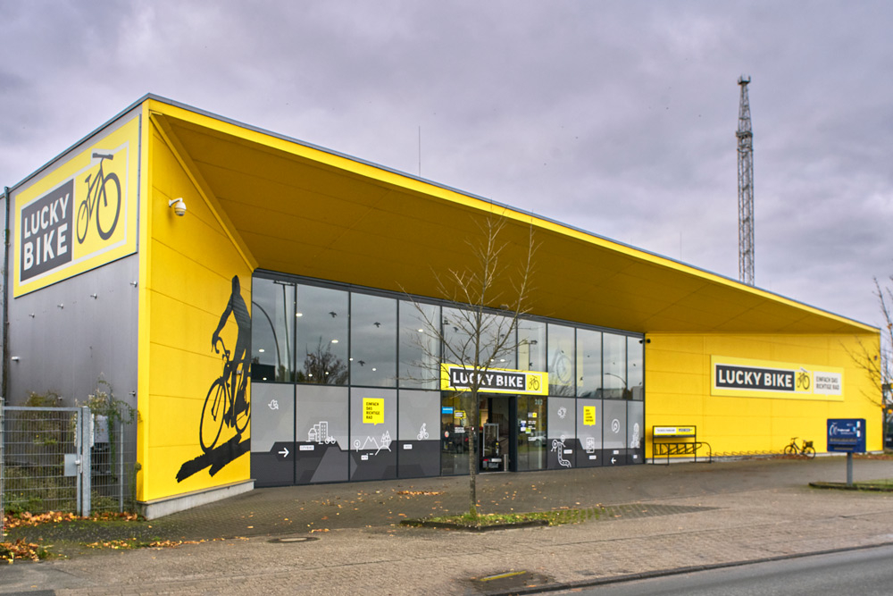 Außenansicht Lucky Bike Münster Nord