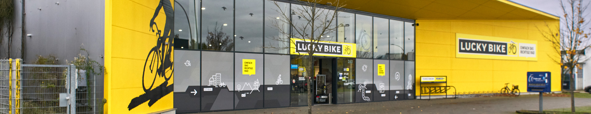 Außenansicht Lucky Bike Münster Nord