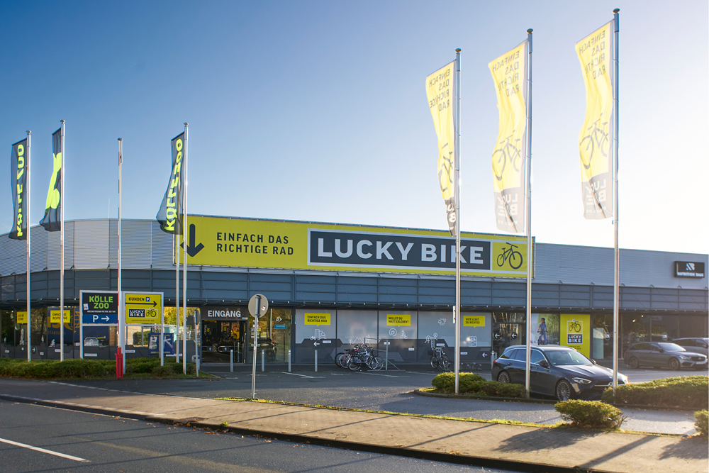 Außenansicht Lucky Bike Münster Süd
