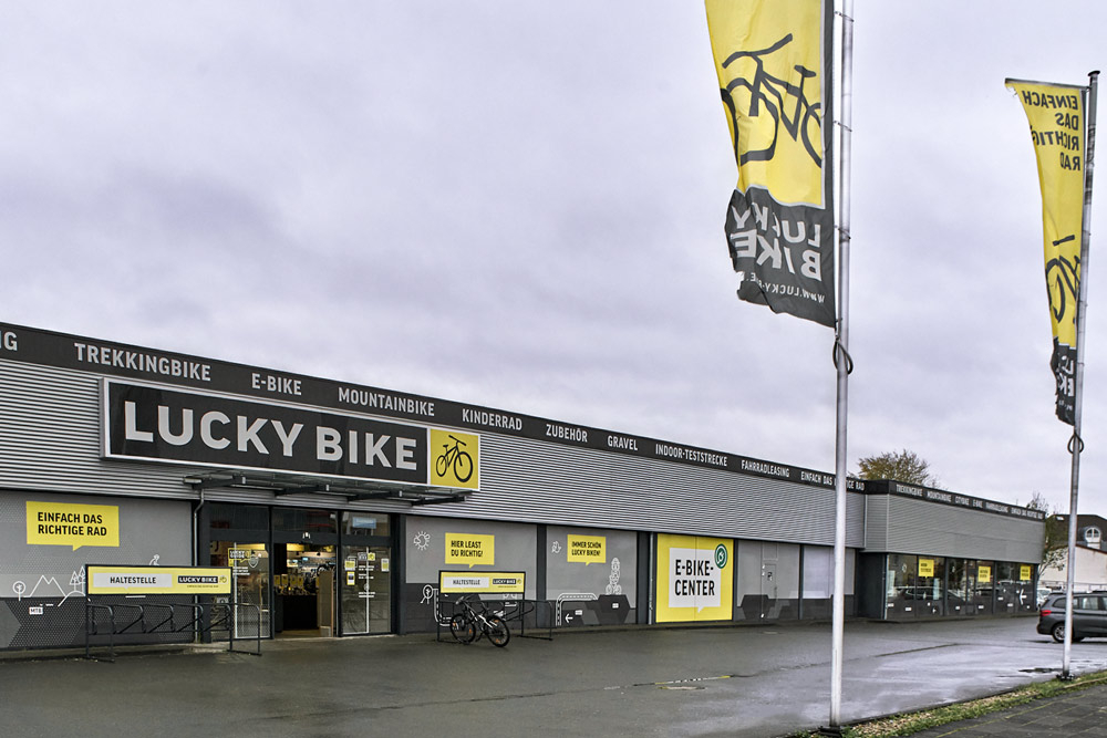 Außenansicht Lucky Bike Paderborn