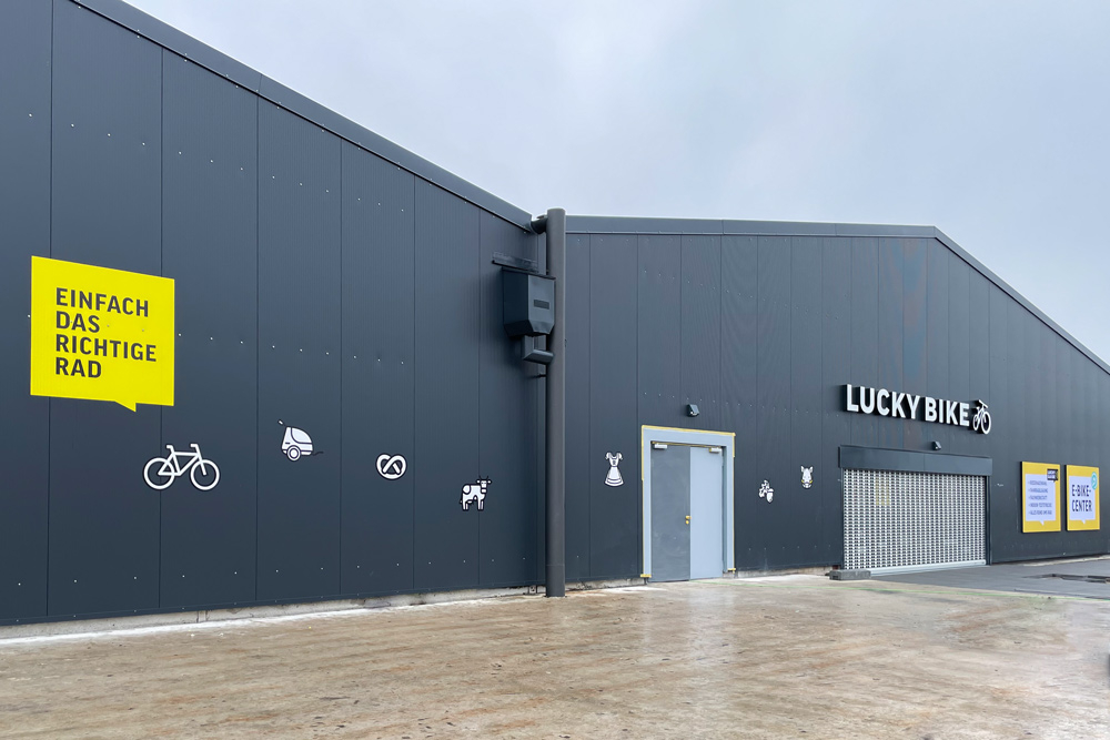 Außenansicht Lucky Bike München Süd Sauerlach