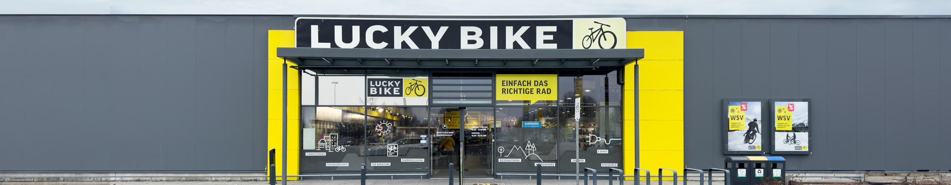 Außenansicht Lucky Bike Würzburg