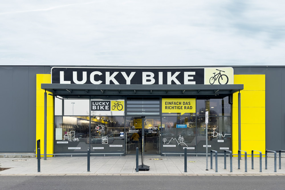 Außenansicht Lucky Bike Würzburg