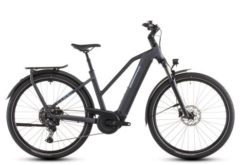 Cube Kathmandu Hybrid ONE 800 Trapez 2026 | Metallicgrey´N´Grey | 50 Cm | E-TrekkingräDer