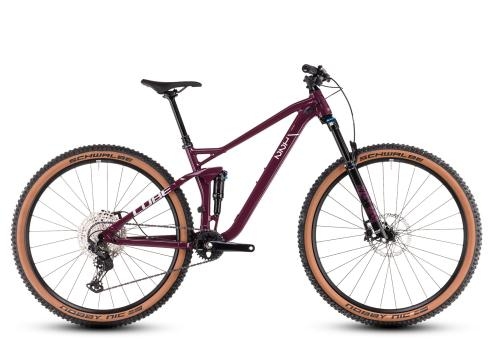 Cube Stereo ONE22 Race 2026 | Wine´N´Grey | S | Full-Suspension Mountainbikes