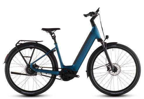 Cube Supreme Hybrid Deluxe Pro 600 Wave 2026 | Electricblue´N´Chrome | 58 Cm | E-CityräDer