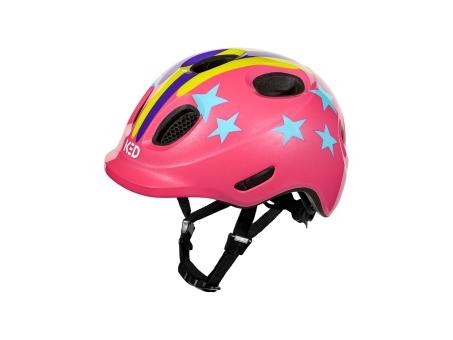 Ked Meggy Spark Helm | Violett/Rosa | 45-50 Cm | Fahrradbekleidung