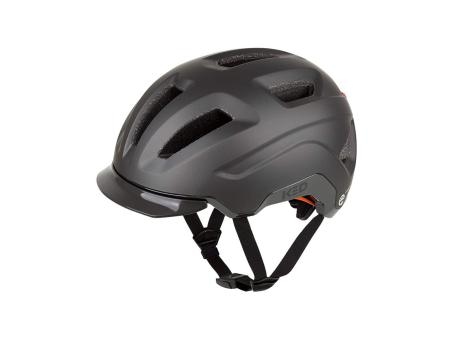 Ked Pedalon Helm | Schwarz/Grau | 56-59 Cm | Fahrradbekleidung