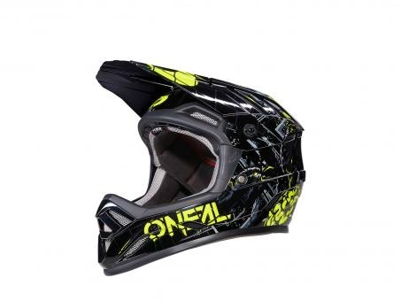 ONeal Backflip Fullface-Helm | gelb | 53-54 cm | Fahrradbekleidung