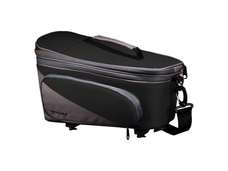Racktime Talis Plus Gepäckträgertasche | schwarz/grau | 8+7 Liter | Ausruestung