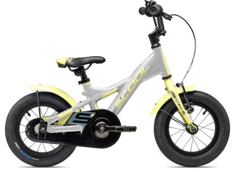 SCOOL XXlite 12-1S | silver/lime | 20 cm | Fahrräder