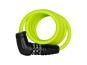 Abus Star 4508C Spiralkabelschloss 150 cm | grün