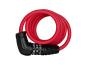 Abus Star 4508C Spiralkabelschloss 150 cm | rot