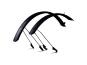 Acid MTB Schutzblechset mit Streben 60 mm | schwarz