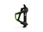 Cube HPP Sidecage Left-H Flaschenhalter black green