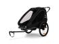 Hamax Traveller Kinderanhänger 2 Kinder | black