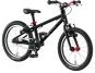 KUbikes 16 MTB 2-Gang 22 cm | schwarz/laser red