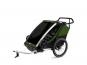 Thule Chariot Cab 2 cypress green | 2 Kinder