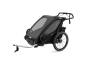 Thule Chariot Sport Kinderanhänger midnight black | 2 Kinder