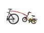 Trail-Gator Tandemstange rot
