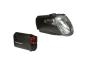 Trelock LS360/LS720 Set 25 Lux Lichtset schwarz